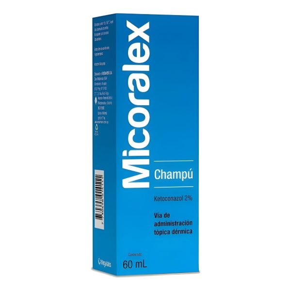 Micoralex(R) Shampoo - 60 Ml - Champu Tratamiento Anticaspa