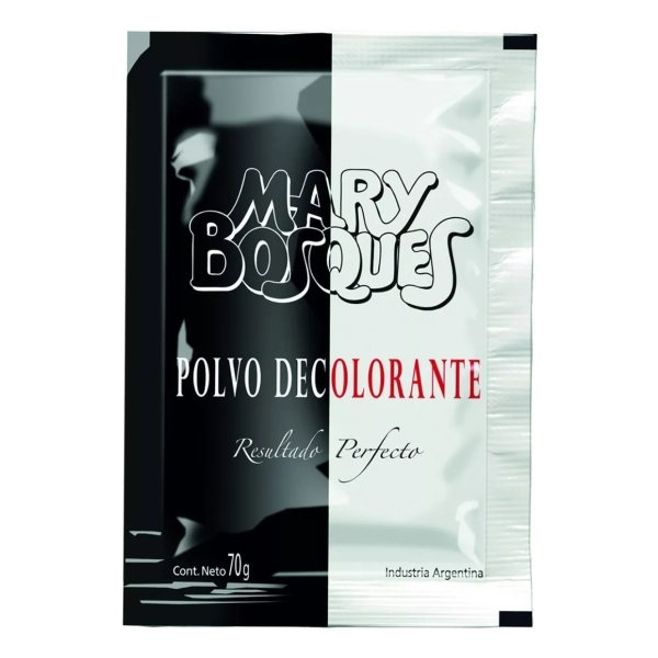 Polvo Decolorante Para Cabello Capilar Mary Bosques X 70g Tono 70 Gr