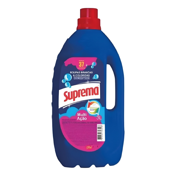 Jabón Liquido Para Lavarropas Suprema 3litros