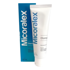 Micoralex(R) Champú 100ml Shampoo Anticaspa Antiseborreico