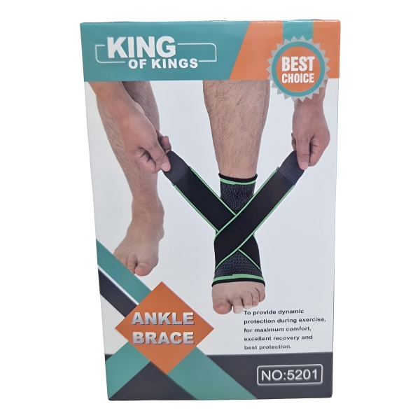Tobillera Neopreno - Negro King Of King Sangar