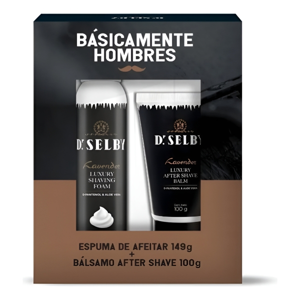 Estuche Dr. Selby Espuma De Afeitar + Bálsamo
