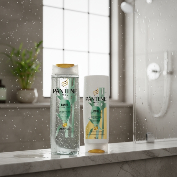 Pack Pantene Shampoo 400 Ml + Acondicionador 200 Ml Bambu - Imagen 2
