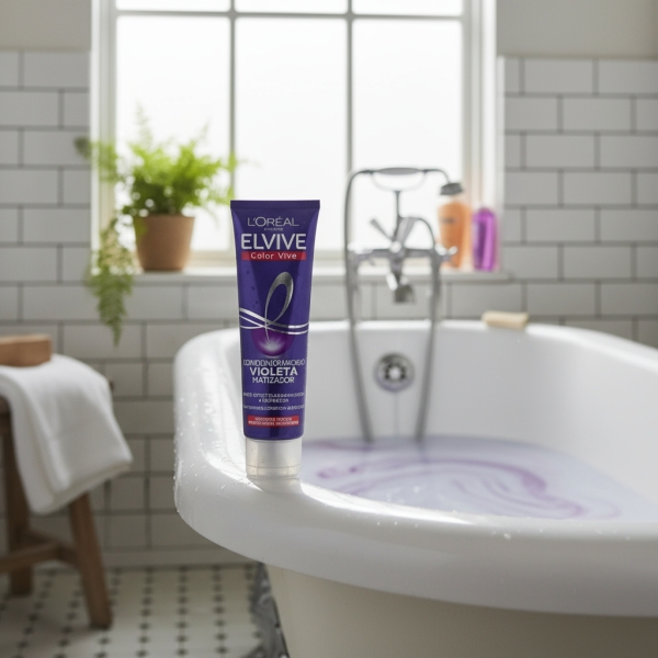 Elvive L´oréal Mascarilla Violeta Matizadora 150 Ml - Imagen 2