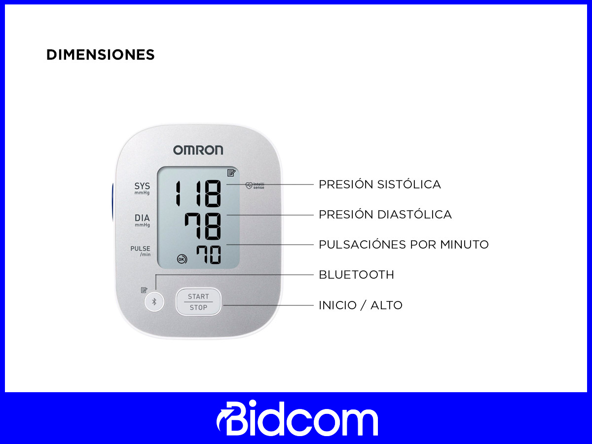 Tensiómetro Digital Automático De Brazo Omron Hem-7144t2 Color Blanco - Imagen 4