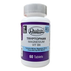 Qualivits Tryptophan Magnesium Vit B6 X 60