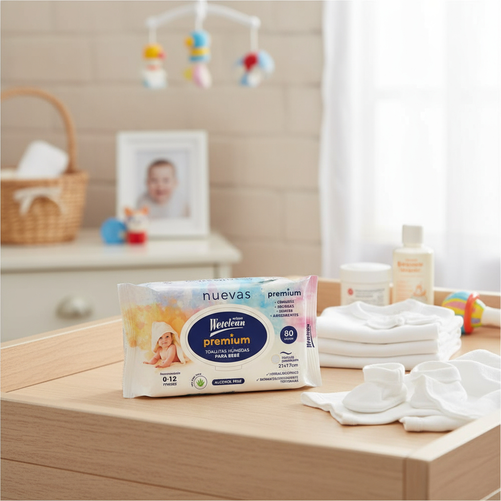 Toallitas Húmedas Wetclean Premium X 80 Unidades - Imagen 2