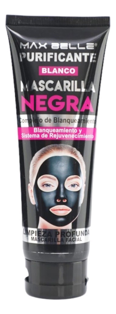 Mascara Facial Black Mask/ Saca Puntos Negros 130ml - Imagen 3