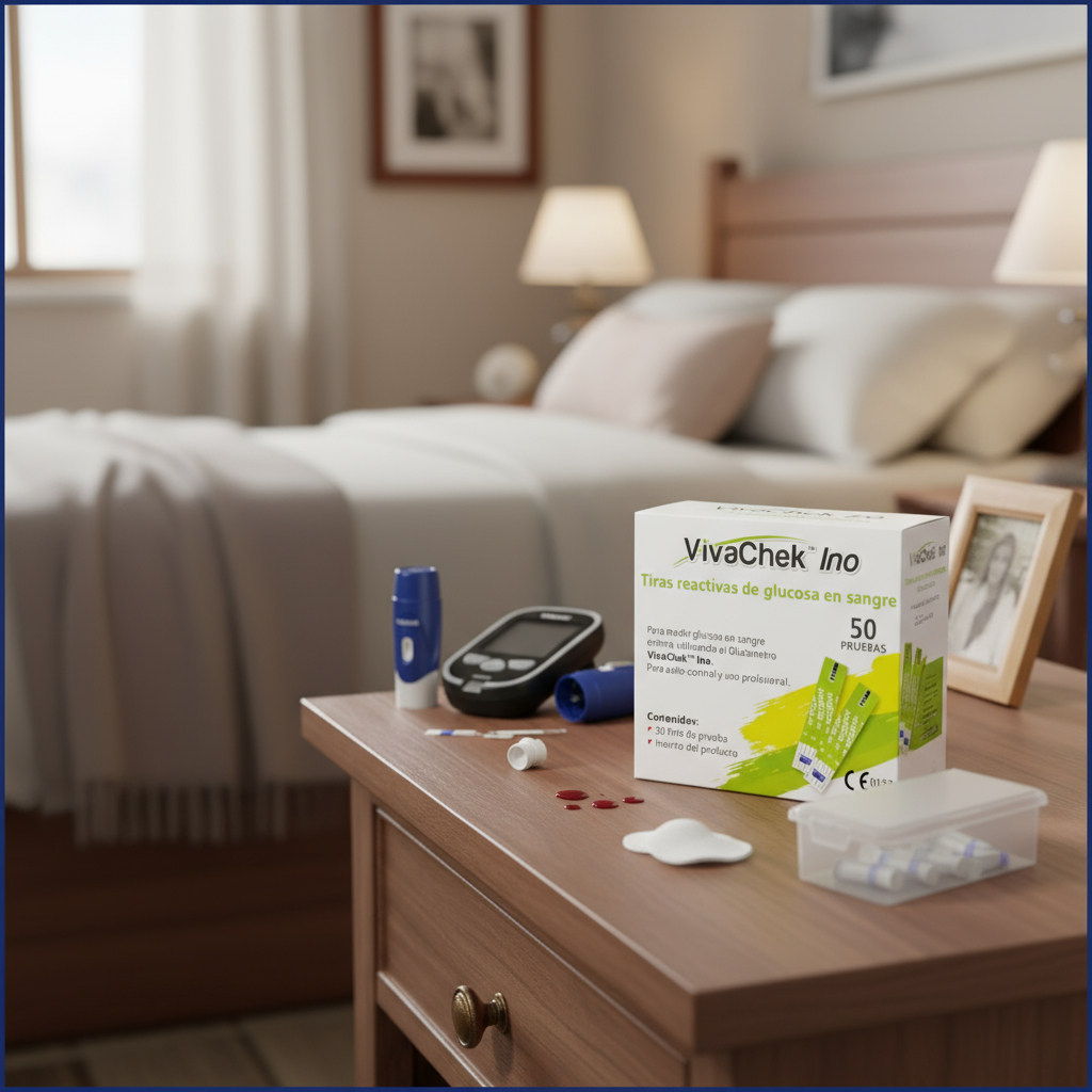 Vivachek Ino 50 Tiras Reactivas Diabetes Para Glucómetro - Imagen 2