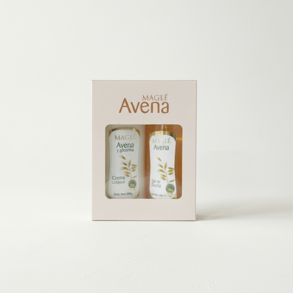 Kit Magle Avena Y Glicerina Crema Corporal + Gel Ducha - Imagen 3