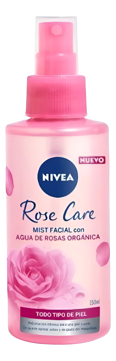 Nivea Rose Care Mist Facial Hidratante Refrescante X 150 Ml