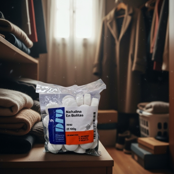 Naftalina En Bolitas Diu Bolsa X 100g - Imagen 2