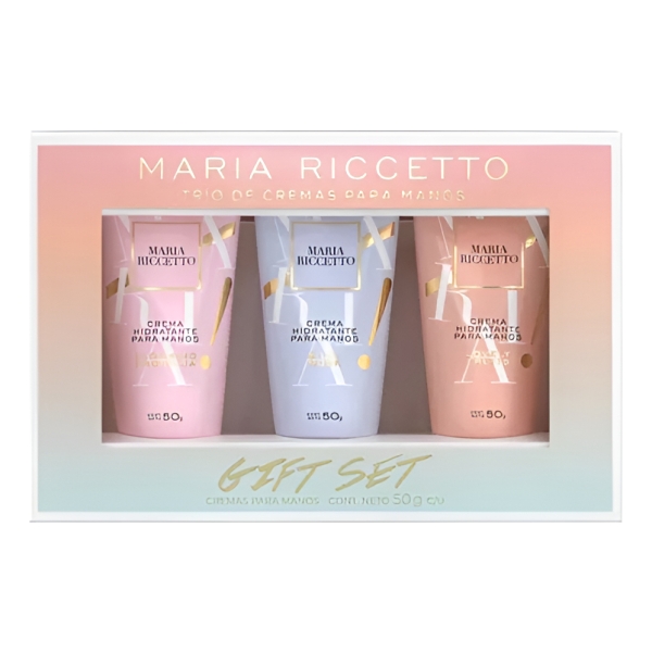 María Riccetto Estuche Trio Cremas Para Manos