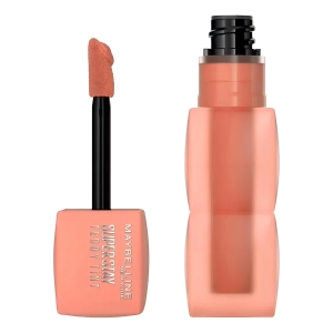 Labial Líquido Maybelline Super Sray Teddy Tint Mate Color N10 Current Mood