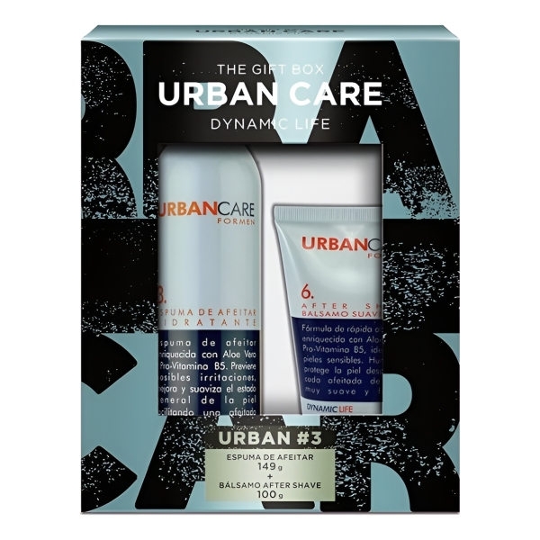 Set Urban Care Dynamic Espuma 149g + Balsamo 100g
