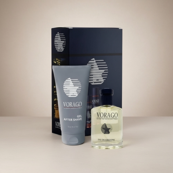 Perfume Vorago 50 Ml + After Shave 90 Gr - Imagen 3