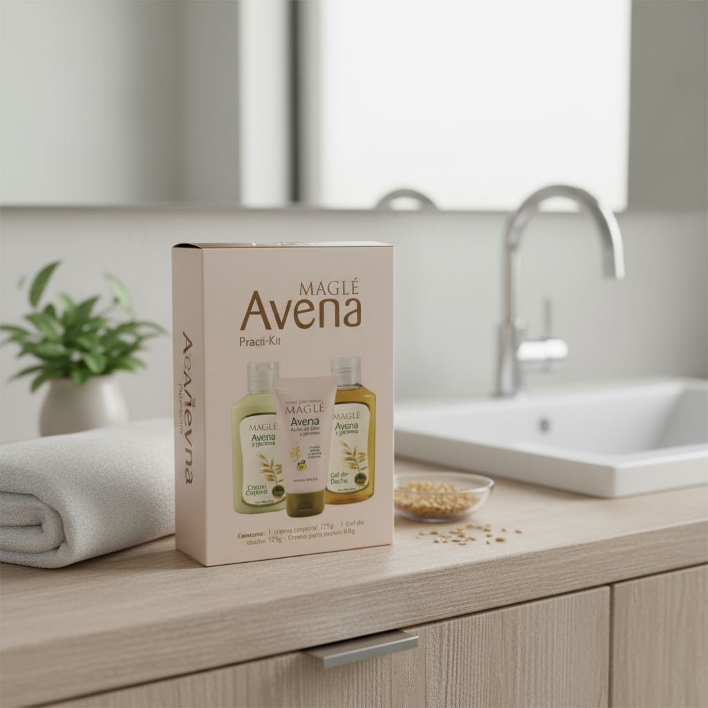 Magle Avena Practikit Crema Corp.+ Gel Ducha+crema Manos - Imagen 2