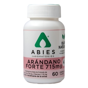 Arandano Forte 715mg 60 Capsulas Abies