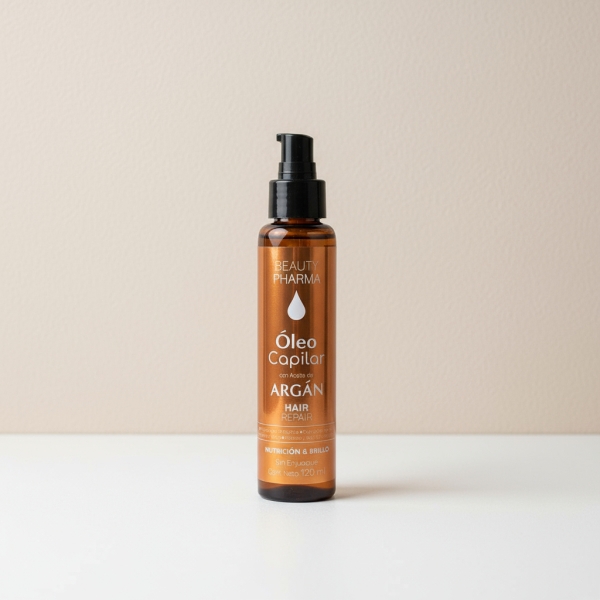 Oleo Capilar Con Aceite De Argan Beauty Pharma 120 Ml - Imagen 3