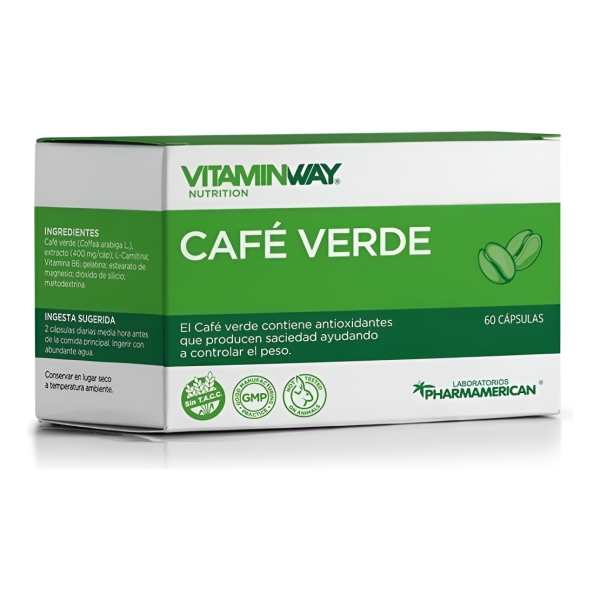 Cafe Verde X 60 Capsulas - Adelgazante Vitaminway