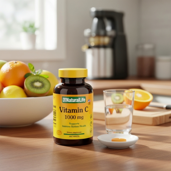 Vitamina C 1000mg Natural Life X 100 - Imagen 2