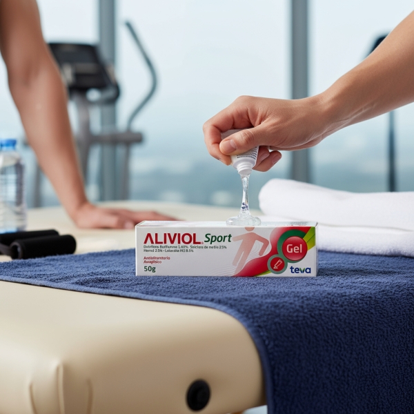 Aliviol Sport Crema Antifalmatoria En Gel 50gr - Imagen 3