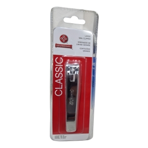 Alicate Corta Uñas Classic Con Lima Mundial Acero Carbono