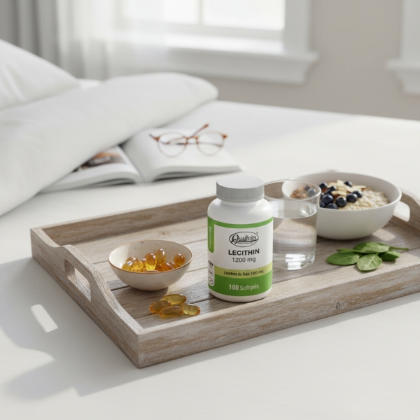 Qualivits Lecithin 1200mg X 100 Cápsulas - Imagen 2