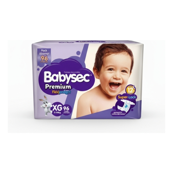 Babysec Premium Pañal Xg X 96 Unidades - Imagen 3