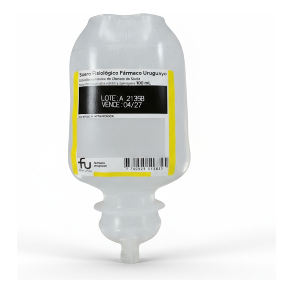 Suero Fisiologico Farmaco Uruguayo 100ml - Imagen 3