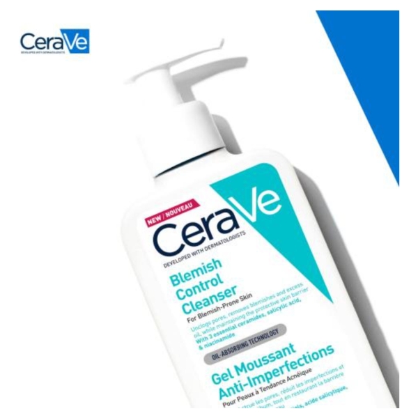 Cerave Limpiador Control Imperfecciones 236ml, Piel Grasa Momento De Aplicación Día/noche - Imagen 7