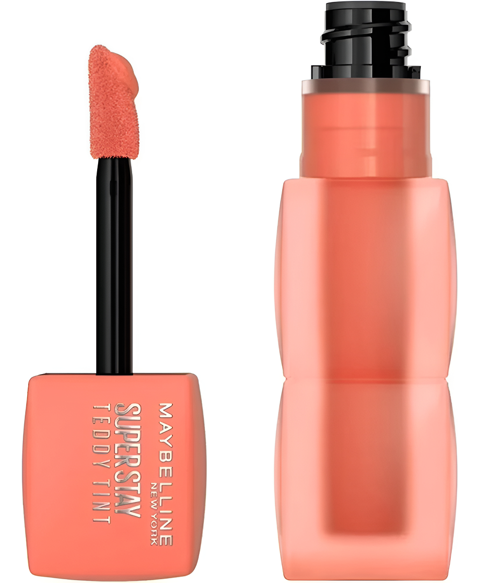 Labial Líquido Maybelline Super Sray Teddy Tint Mate - Imagen 5