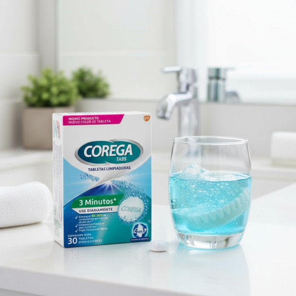 Corega Tabletas Limpiadoras X 30 - Imagen 2