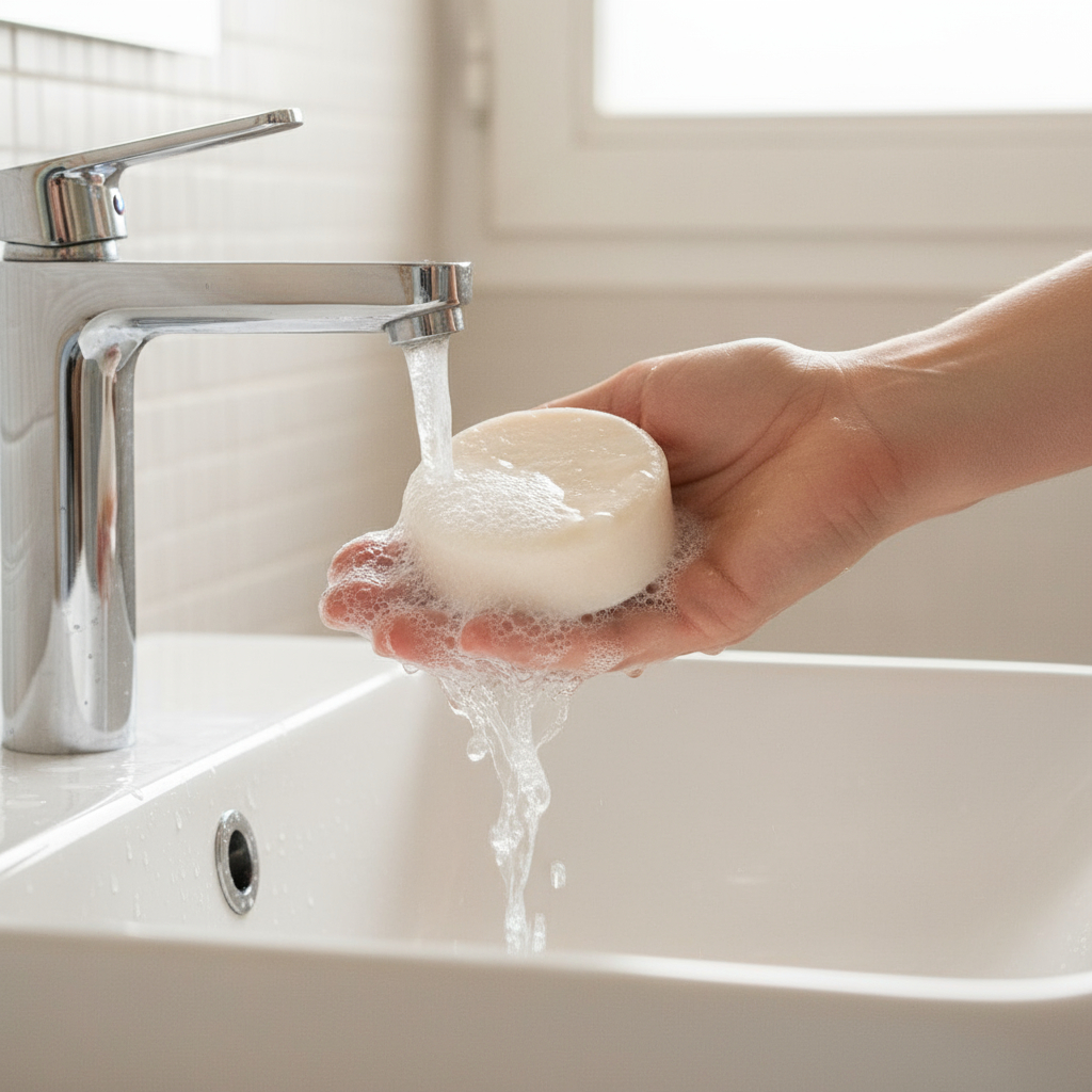 Shampoo Sòlido Primicia Para Cabellos Secos 50g - Imagen 3