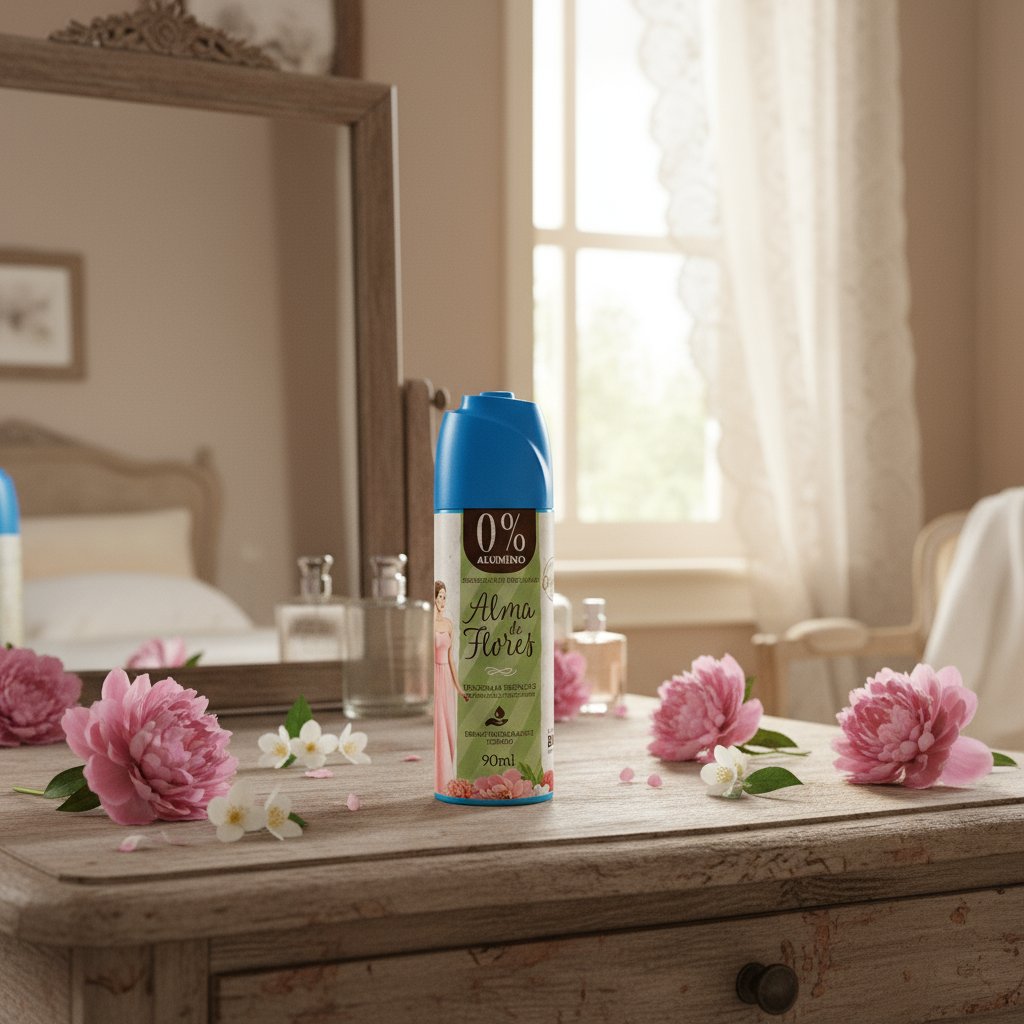 Desodorante Aerosol Spray Alma De Flores Clasico 90ml - Imagen 2