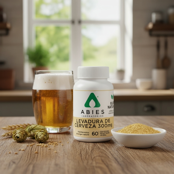 Levadura De Cerveza Abies 60 Cápsulas - Imagen 3
