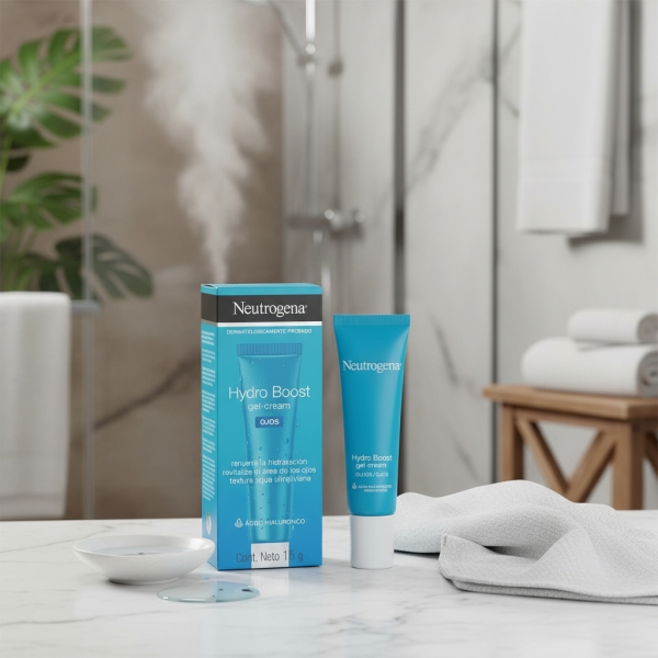 Neutrogena Hydro Boost Gel Crema Para Ojos 15 G - Imagen 2