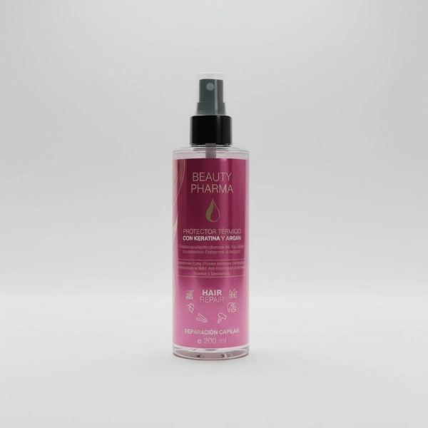 Protector Termico Beauty Pharma Argan Y Keratina 200 Ml - Imagen 3