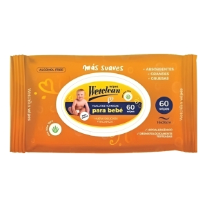 Toallitas Wetclean(R) X 60 Unidades