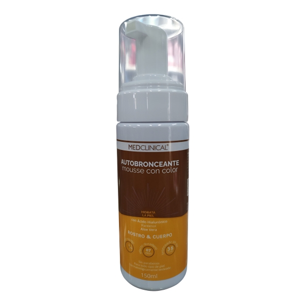 Medclinical Autobronceante Mousse Con Color 150 Ml