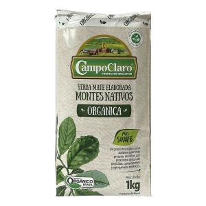 Yerba Mate Organica Campo Claro 1k Suave
