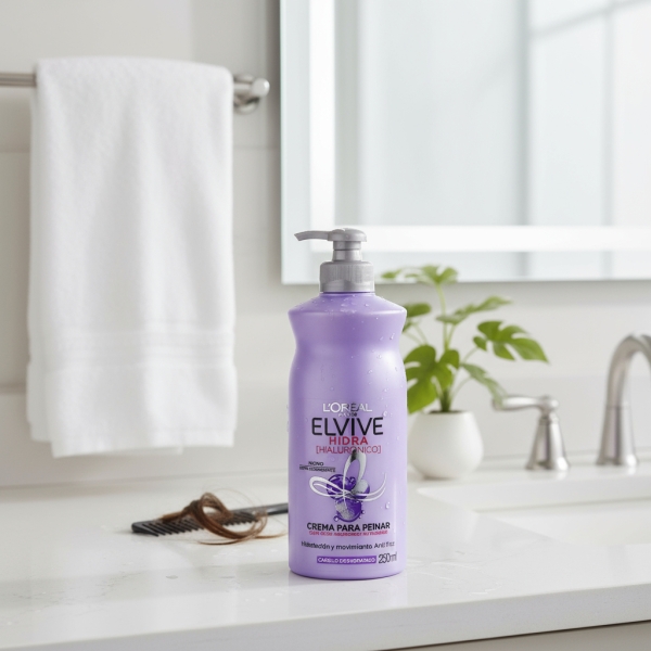 Elvive Crema De Peinar Hidra Hialuronico 300ml - Imagen 2