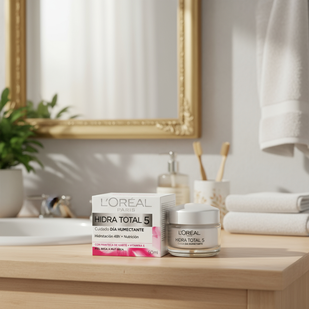 Crema Humectante Día L Oréal Paris Hidra Total 5 X 50ml - Imagen 3