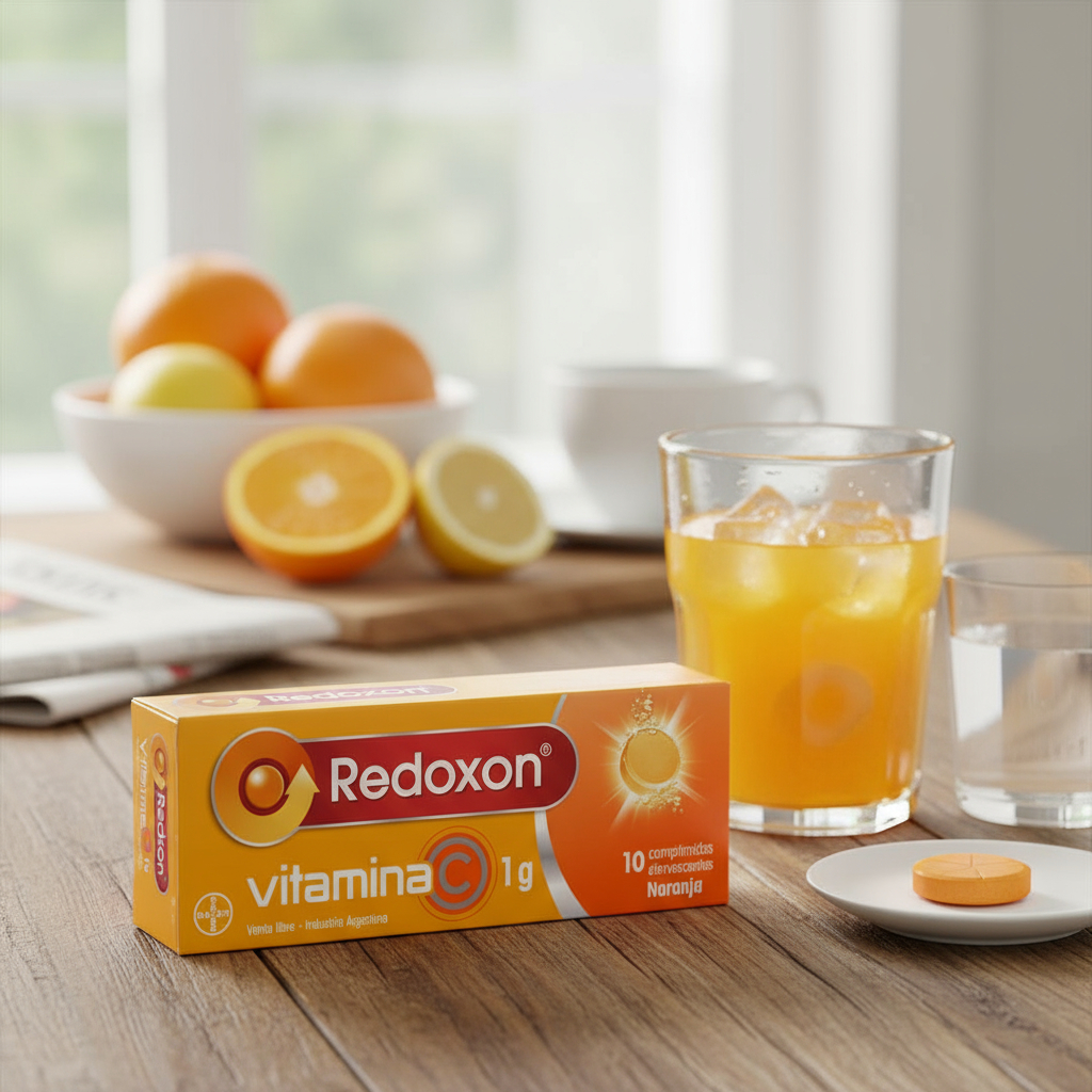 Redoxon 1 G Vitamina C X 10 Comprimidos - Imagen 3