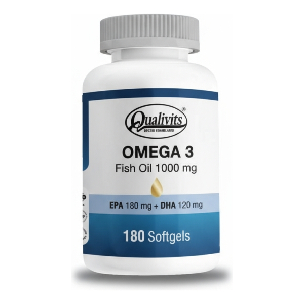 Qualivits Omega 3 1000mg X 180 Cápsulas - Imagen 3