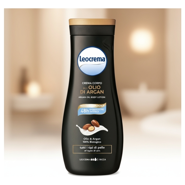 Leocrema Argan 400 Ml Crema Hidratante - Imagen 3