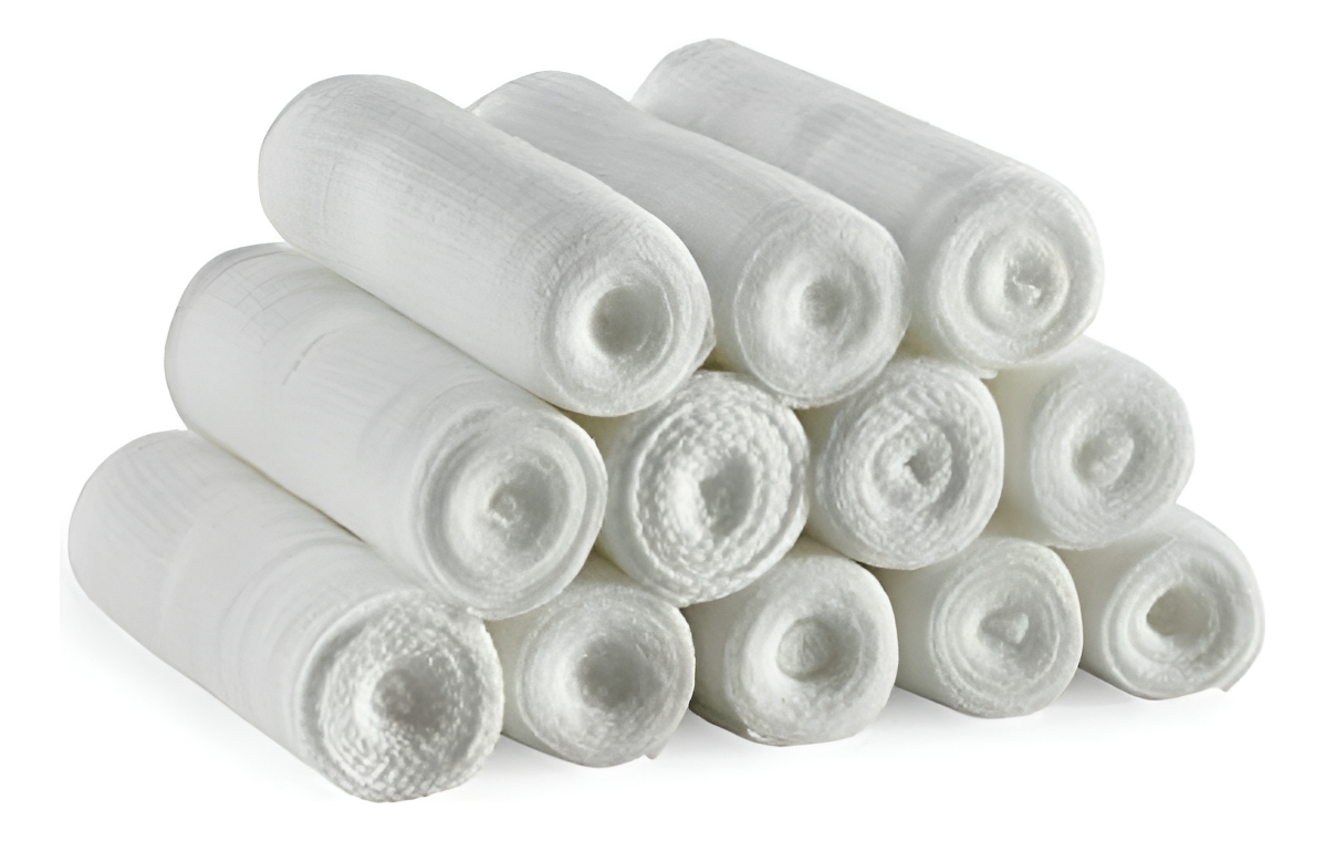 Vendas De Gasa Orillada 15cm X 3 Metros X 10 Unidades