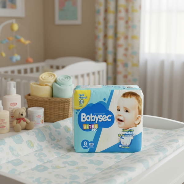 Babysec Ultra Pañal Talle G X 120 - Imagen 2