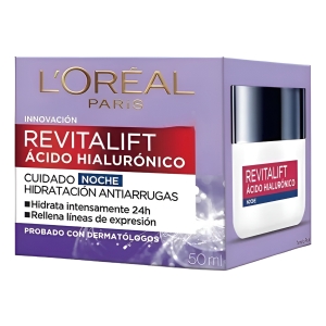 Crema Revitalif Loreal Con Ácido Hialuronico Noche