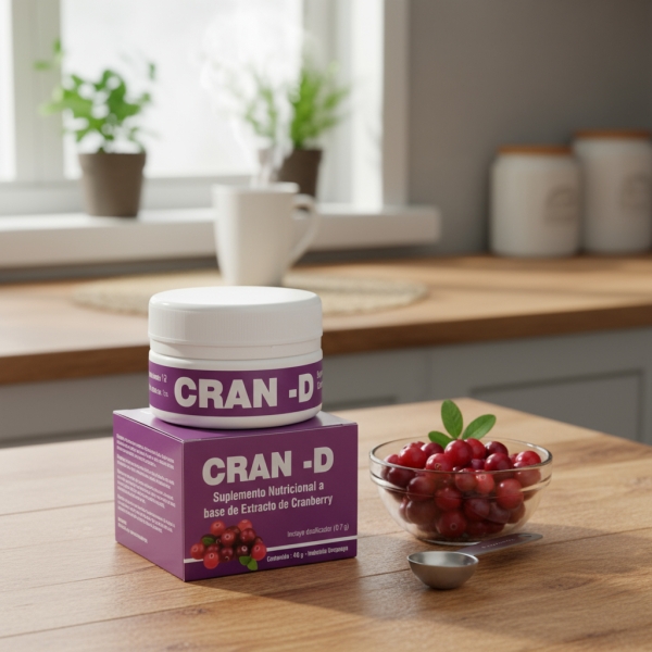 Cran - D Suplemento De Arándano Rojo Y Vitamina D - Imagen 2